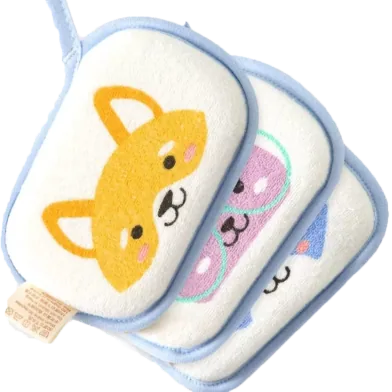 Baby Bath Sponge Soft-1Pc Bath and Body Accessories - Rokomari product